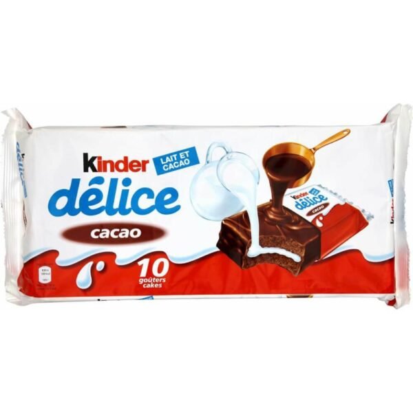 Ferrero Kinder Delice 39g (Pack of 10)