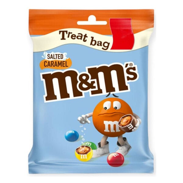 M&M SALTED CARAMEL TREAT BAG 70gr (Packs of 16)