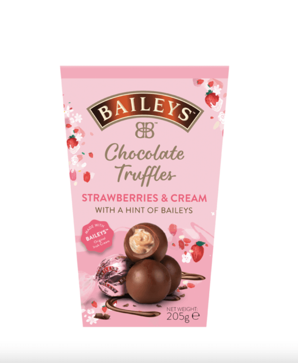 Baileys Chocolate Truffles Strawberries & Cream 205g