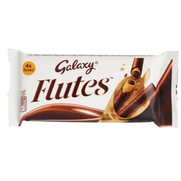Galaxy Flutes x4 45g (pack of 12 )