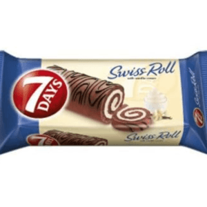 7 Days Swiss Roll Vanilla Cream - 200g