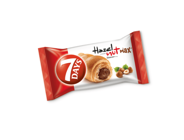 7 Days Croissant, Hazelnut Filling 92g ( Pack of 20 )