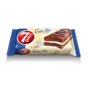 7 Days Cake Bars, Vanilla Flavor Cream (2.12oz, Pack of 16)