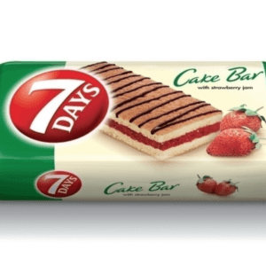 7 Days Cake Bars, Strawberry (2.12oz, Pack of 16)