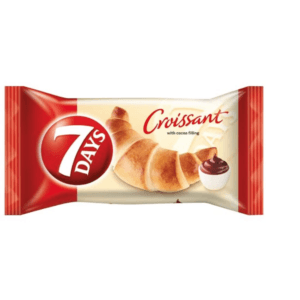 7 Days Croissant with Cocoa Filling 60G ( Pack of 24 )