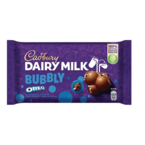 Cadbury Dairy Milk Bubbly Oreo Chocolate Bar 43G ( Pack of 12 )